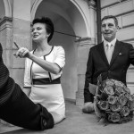 zdjęcie ze ślubu Ali i Witka. Emocje w Krakowie.
